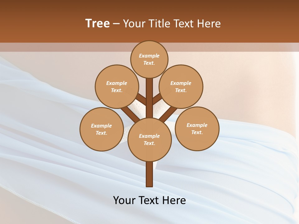 Silk Curve Waist PowerPoint Template