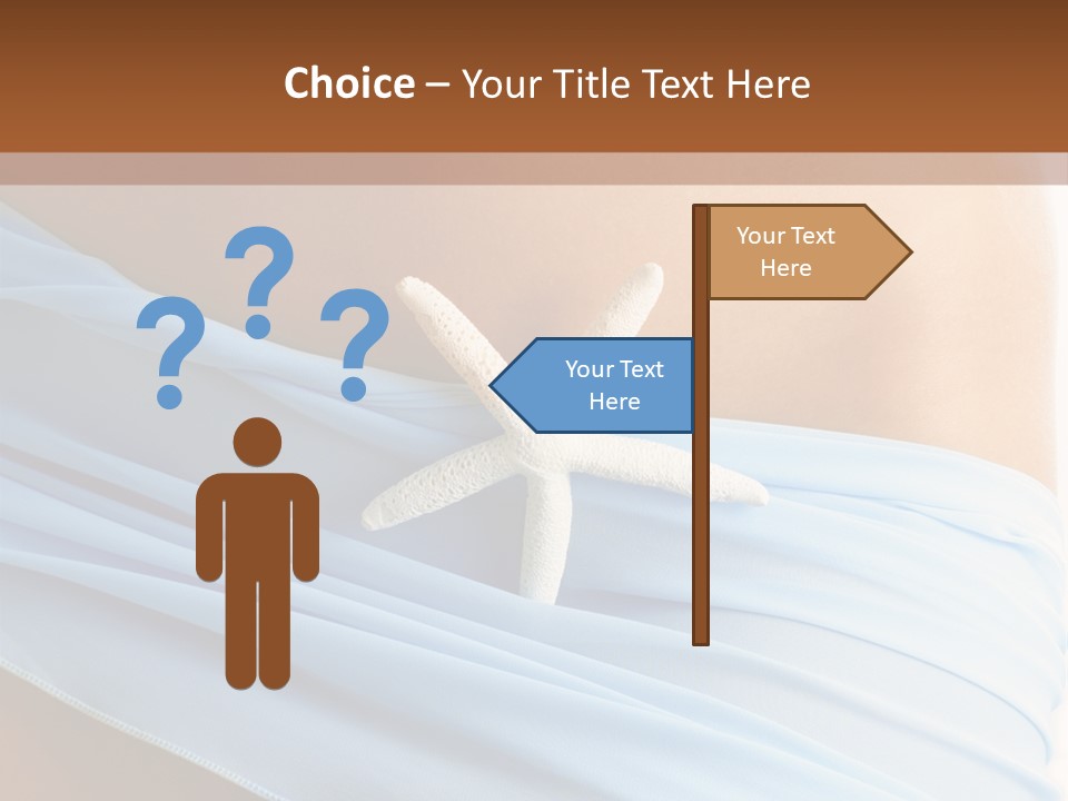 Silk Curve Waist PowerPoint Template