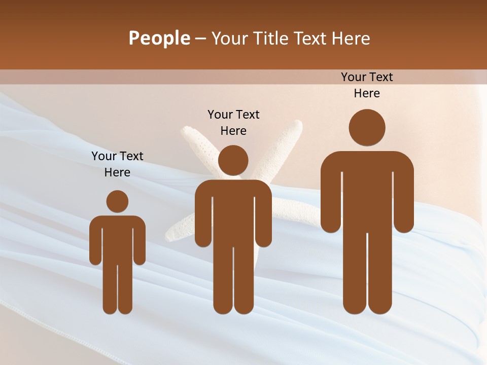 Silk Curve Waist PowerPoint Template