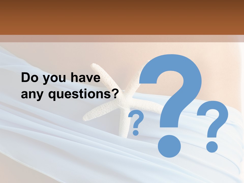 Silk Curve Waist PowerPoint Template