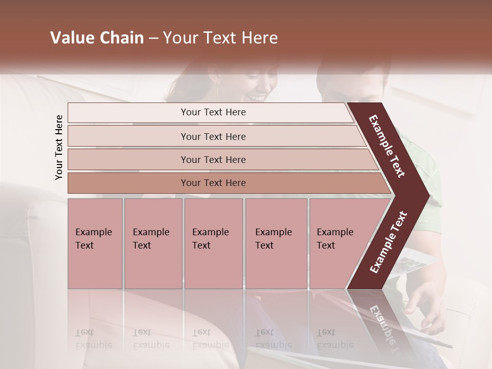 Scrapbook Album House PowerPoint Template
