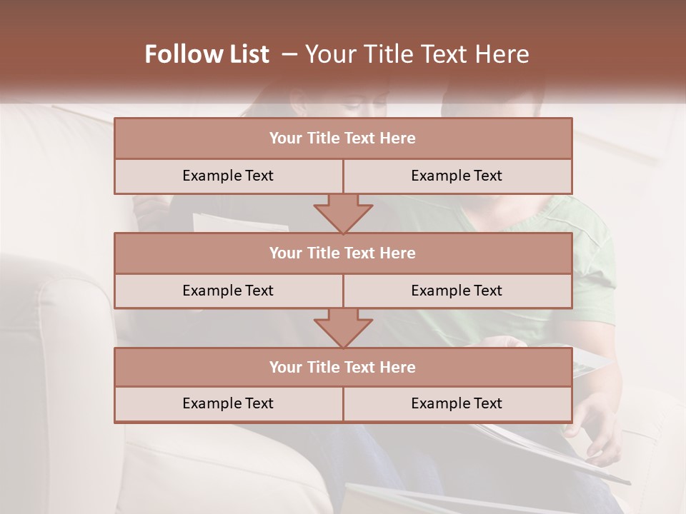 Scrapbook Album House PowerPoint Template