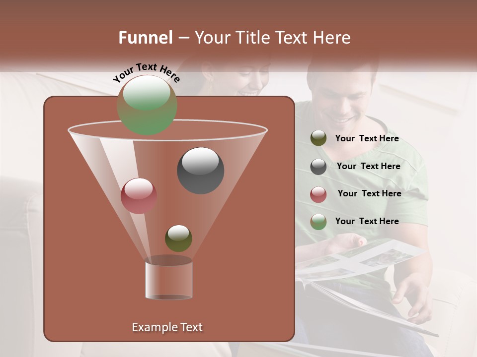 Scrapbook Album House PowerPoint Template