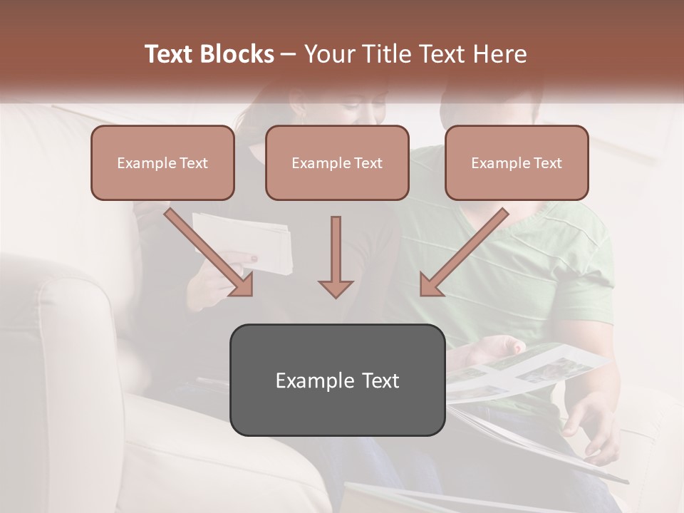 Scrapbook Album House PowerPoint Template