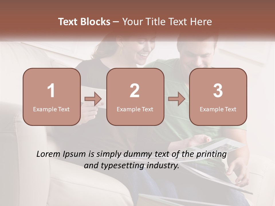 Scrapbook Album House PowerPoint Template