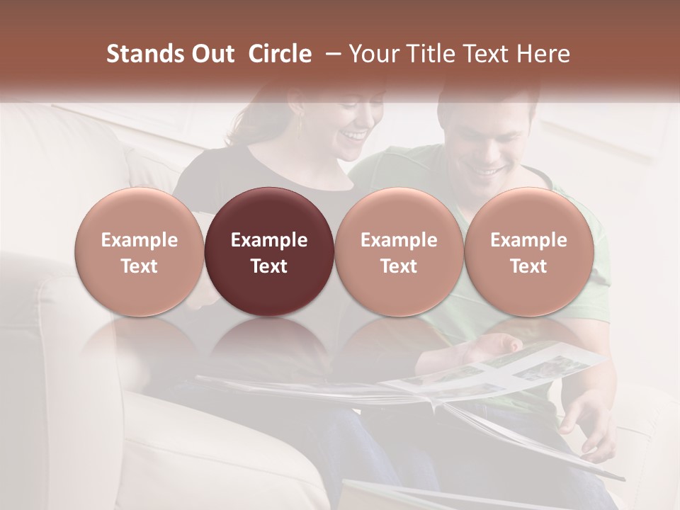 Scrapbook Album House PowerPoint Template