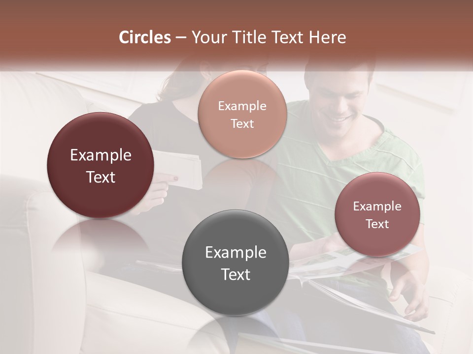 Scrapbook Album House PowerPoint Template