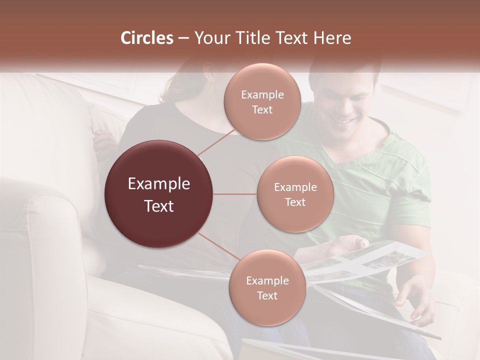 Scrapbook Album House PowerPoint Template