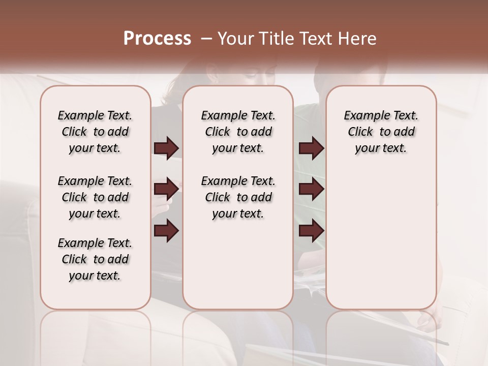 Scrapbook Album House PowerPoint Template