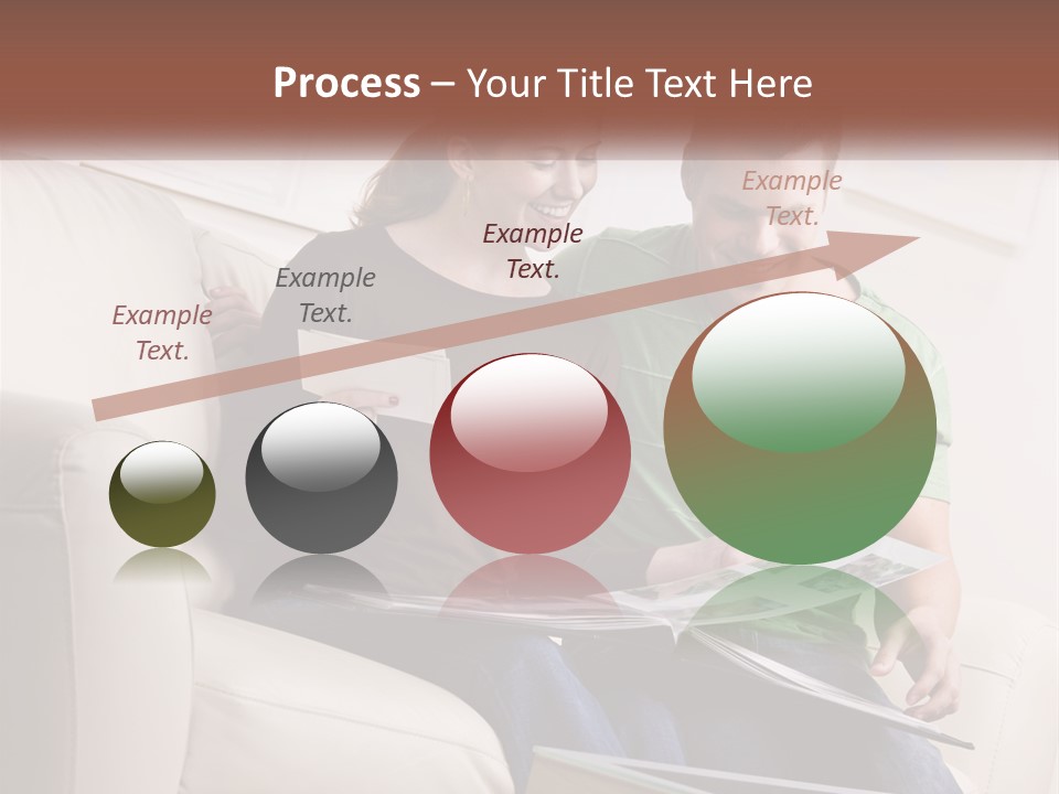 Scrapbook Album House PowerPoint Template