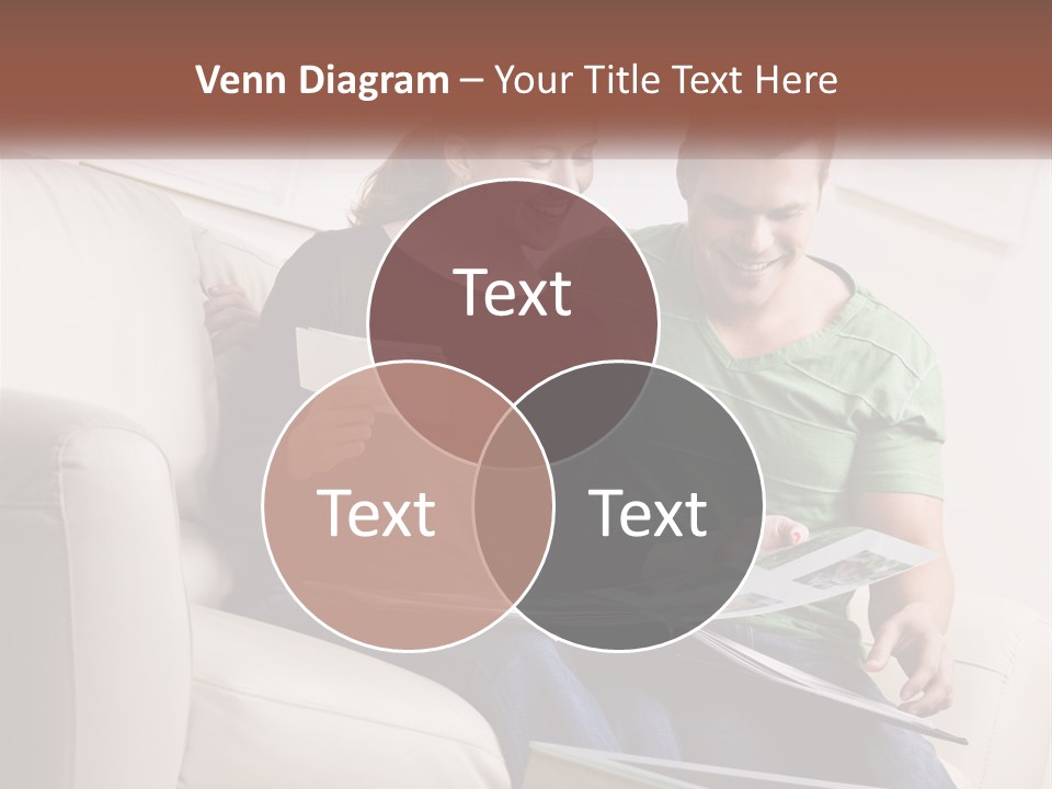 Scrapbook Album House PowerPoint Template