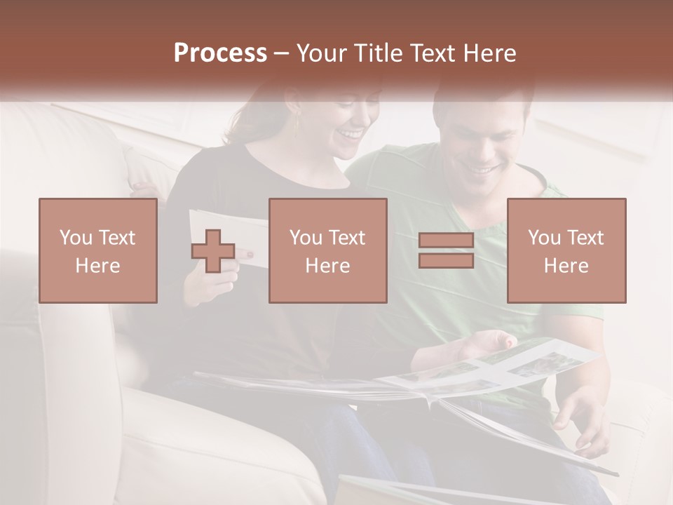 Scrapbook Album House PowerPoint Template