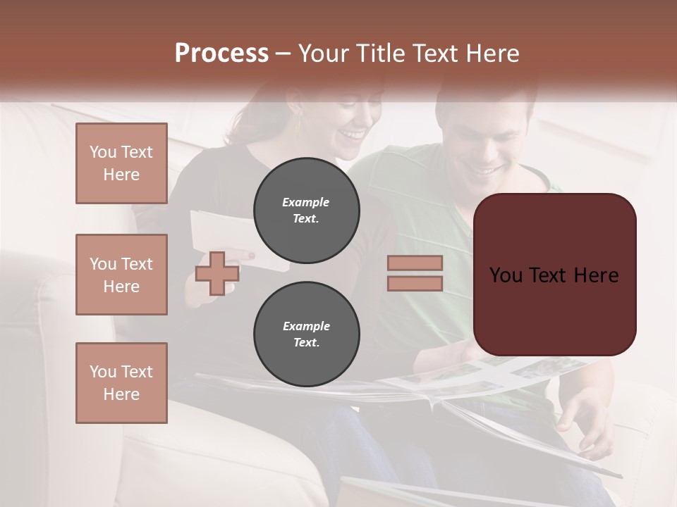 Scrapbook Album House PowerPoint Template
