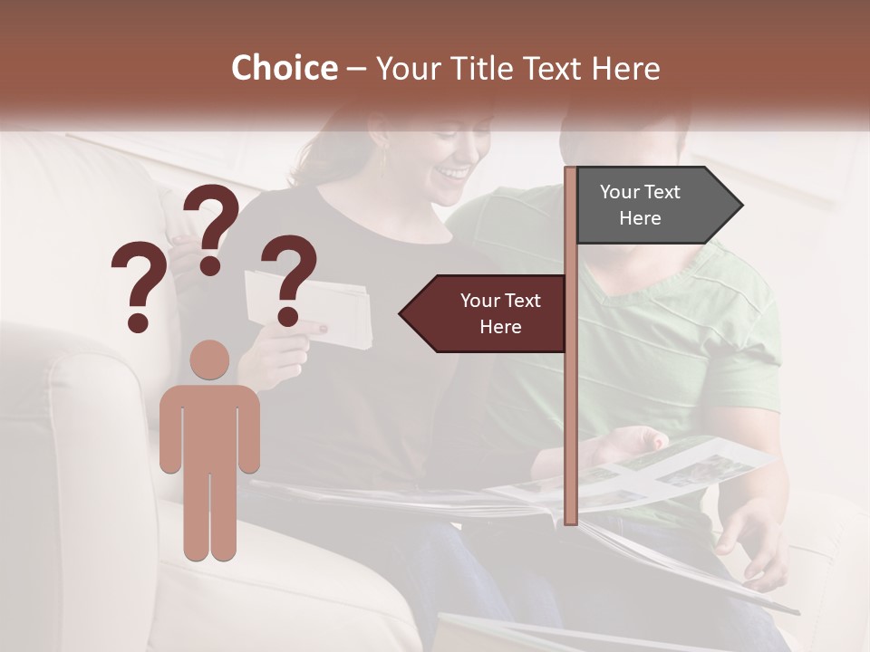 Scrapbook Album House PowerPoint Template