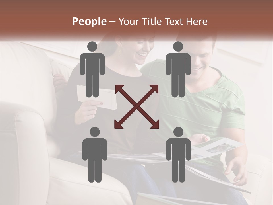 Scrapbook Album House PowerPoint Template