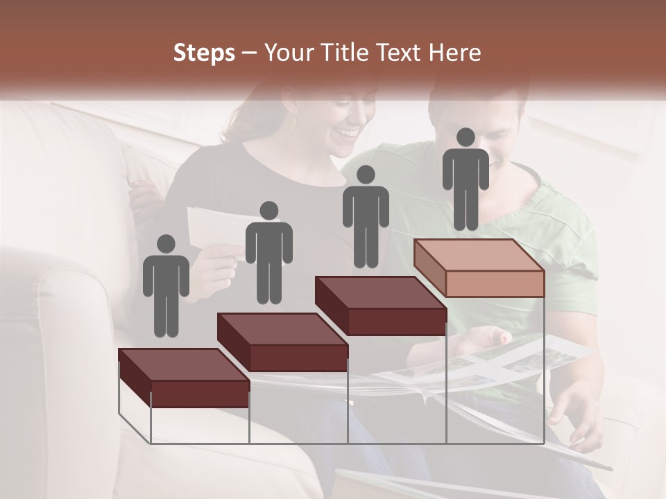 Scrapbook Album House PowerPoint Template