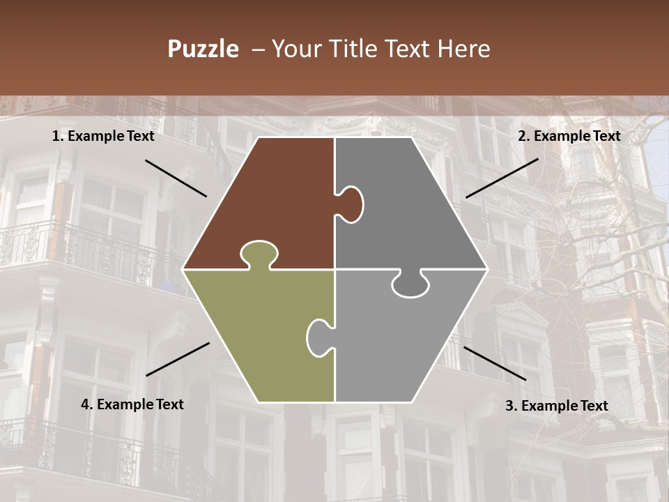 Posh Fashionable Town PowerPoint Template