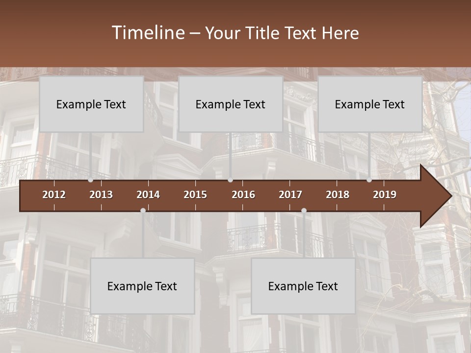 Posh Fashionable Town PowerPoint Template