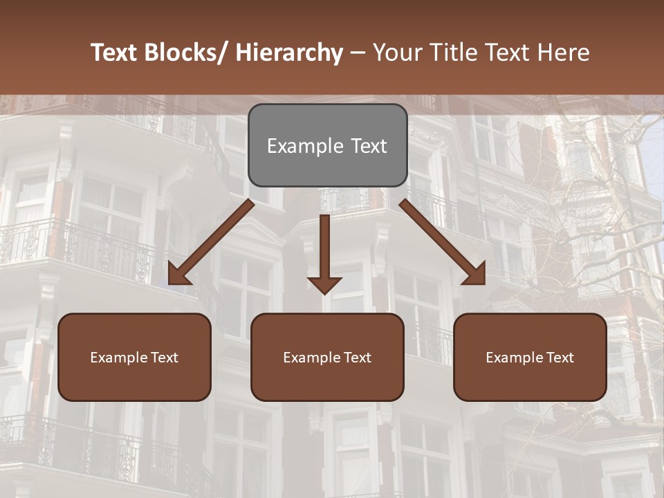 Posh Fashionable Town PowerPoint Template