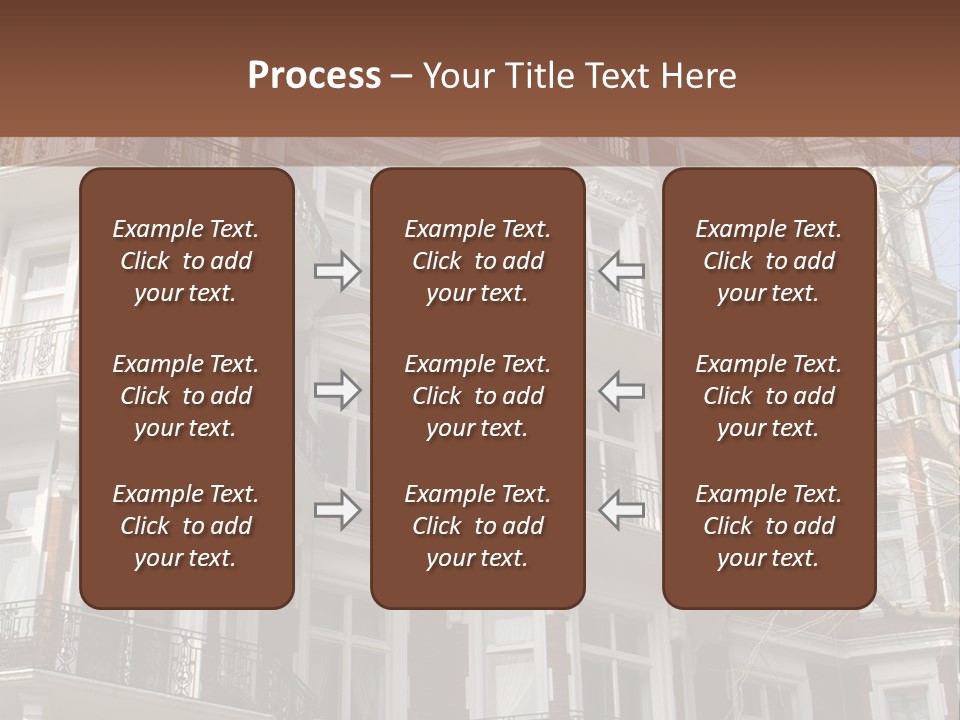 Posh Fashionable Town PowerPoint Template