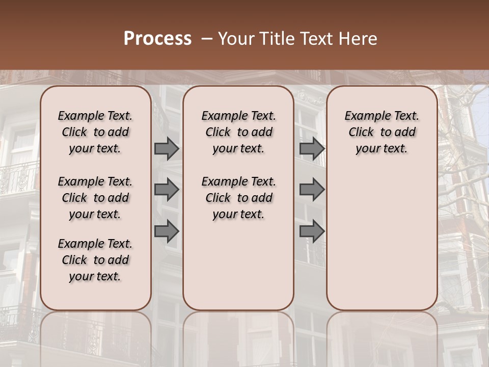 Posh Fashionable Town PowerPoint Template
