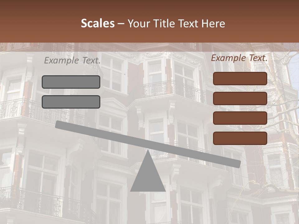 Posh Fashionable Town PowerPoint Template