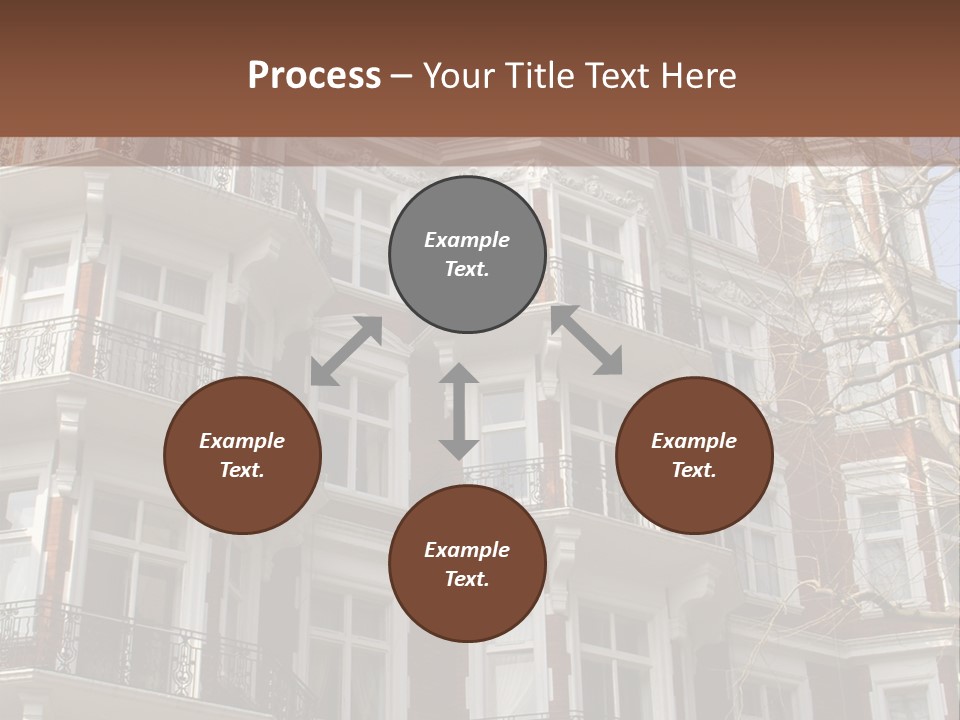 Posh Fashionable Town PowerPoint Template