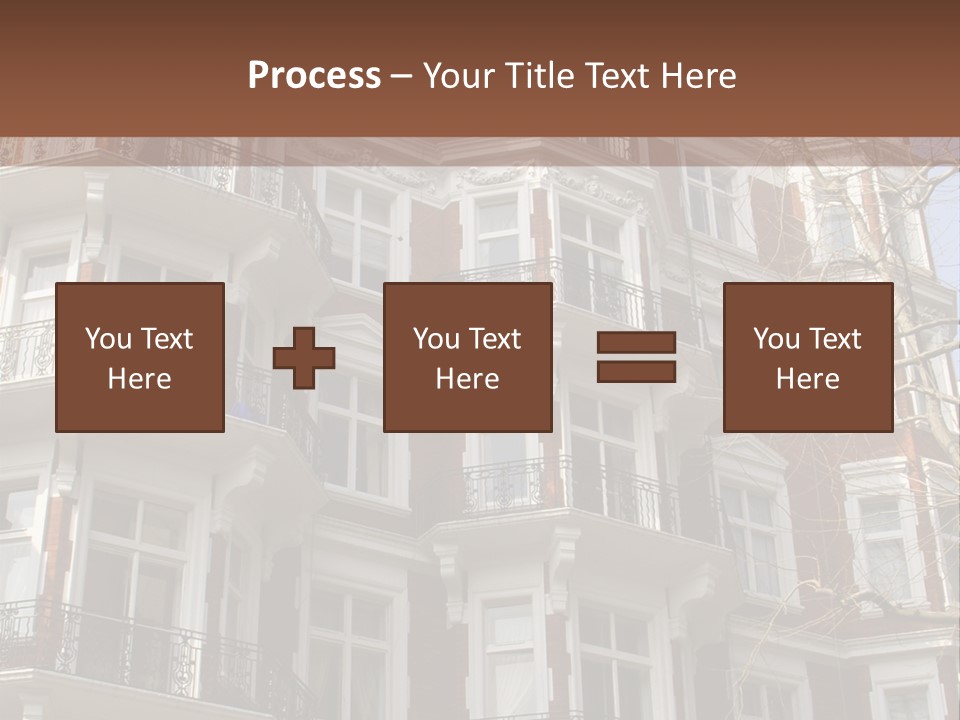 Posh Fashionable Town PowerPoint Template