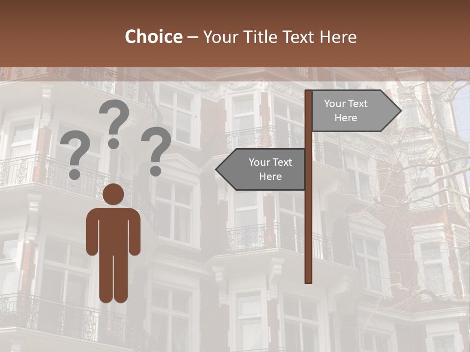 Posh Fashionable Town PowerPoint Template