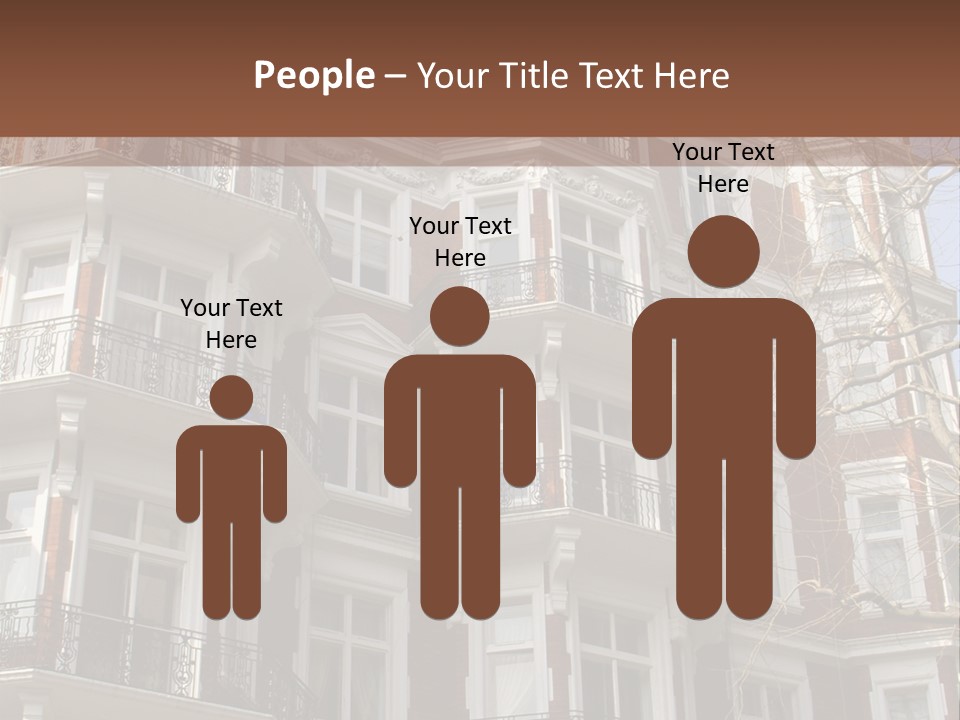 Posh Fashionable Town PowerPoint Template