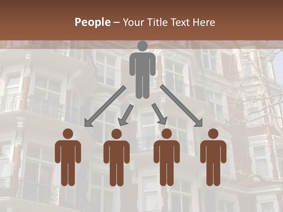 Posh Fashionable Town PowerPoint Template