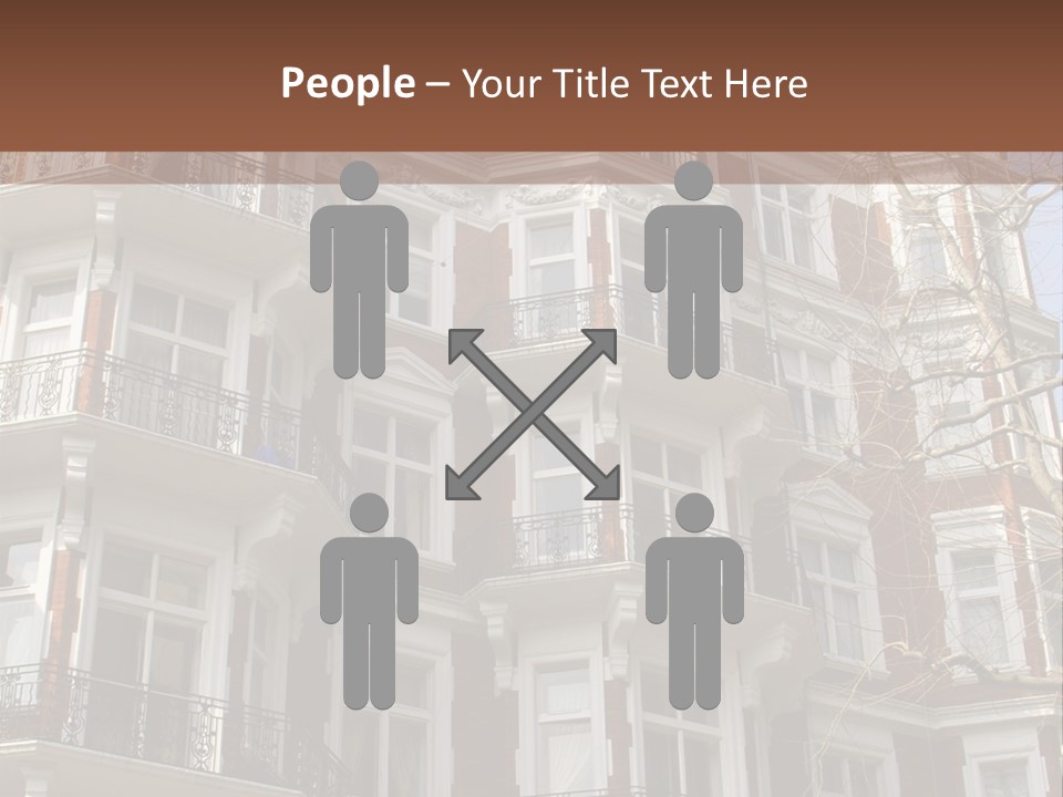 Posh Fashionable Town PowerPoint Template