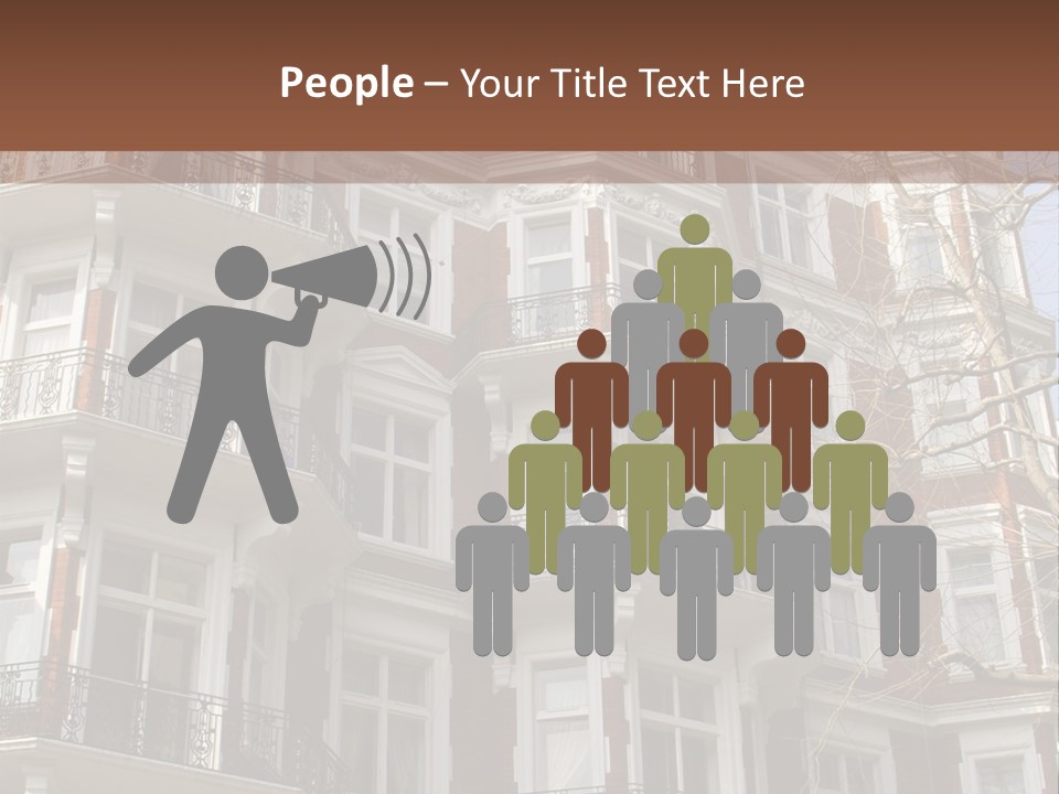 Posh Fashionable Town PowerPoint Template