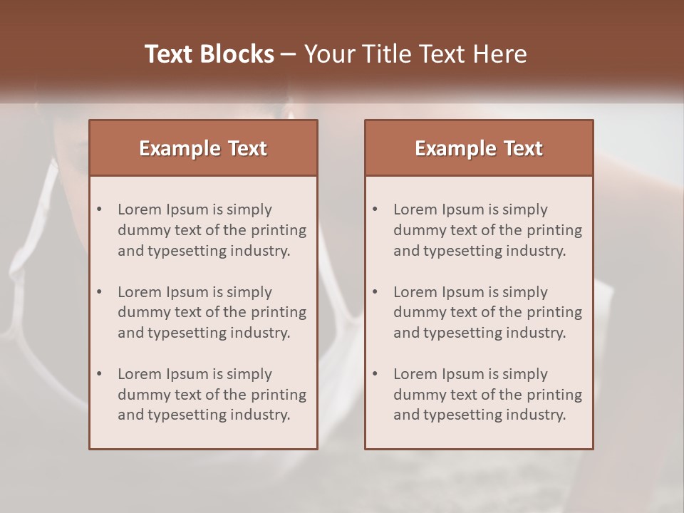 A Woman Is Doing Push Ups On The Beach PowerPoint Template