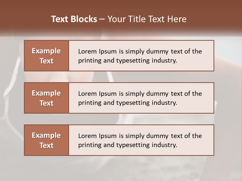 A Woman Is Doing Push Ups On The Beach PowerPoint Template