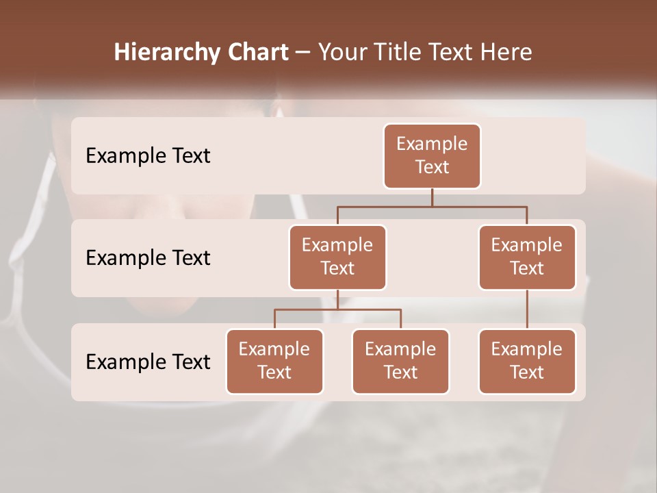 A Woman Is Doing Push Ups On The Beach PowerPoint Template