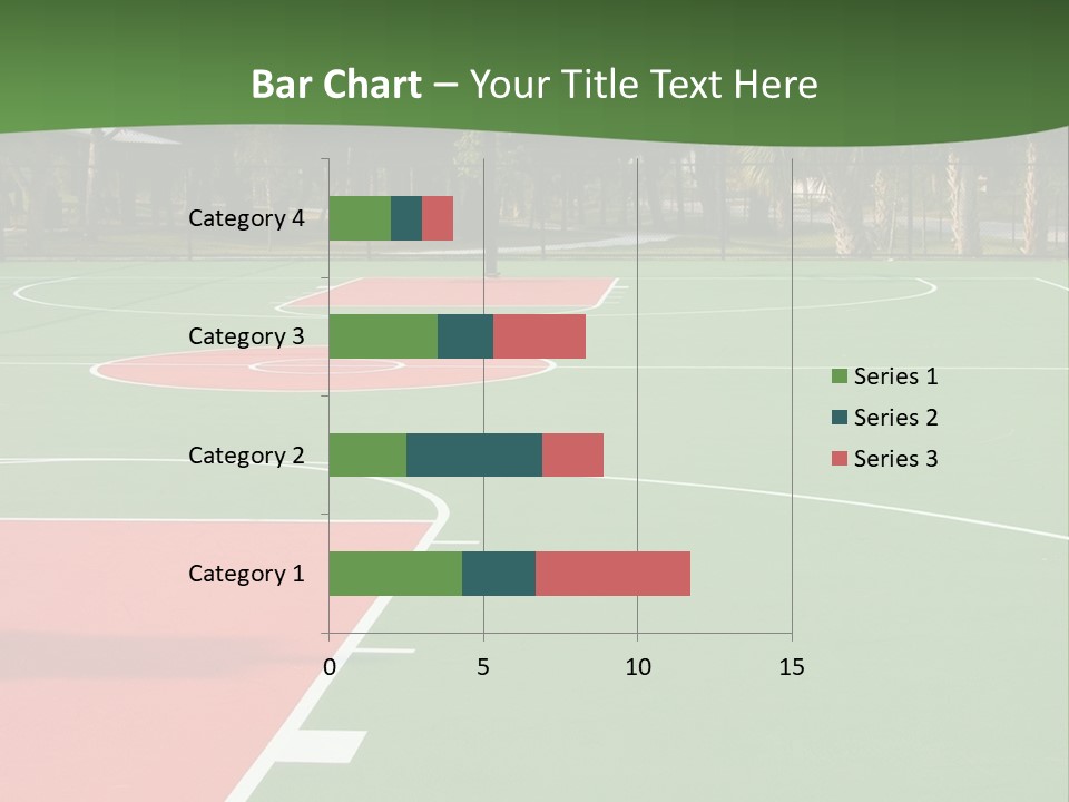 Hoop Basket Outside PowerPoint Template