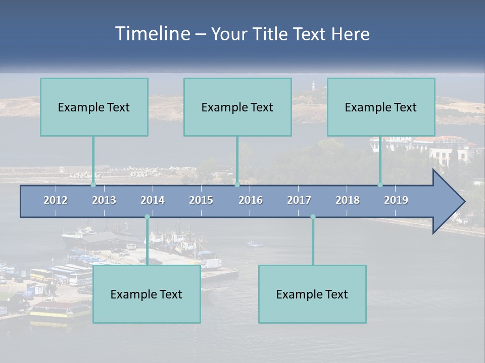 Yachting Ship Holiday PowerPoint Template