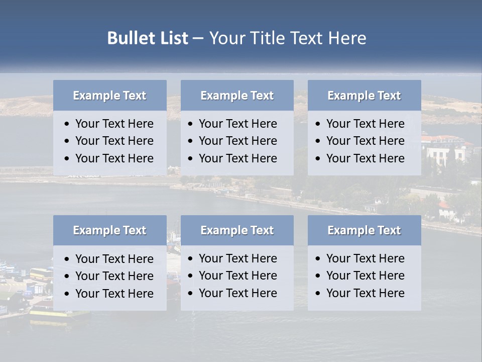 Yachting Ship Holiday PowerPoint Template