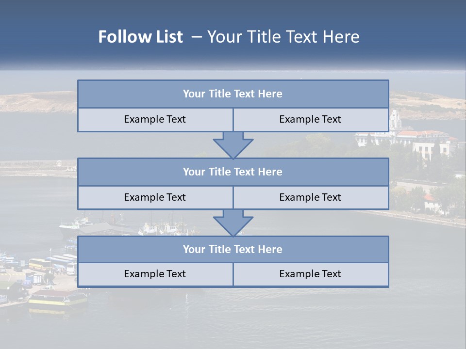 Yachting Ship Holiday PowerPoint Template