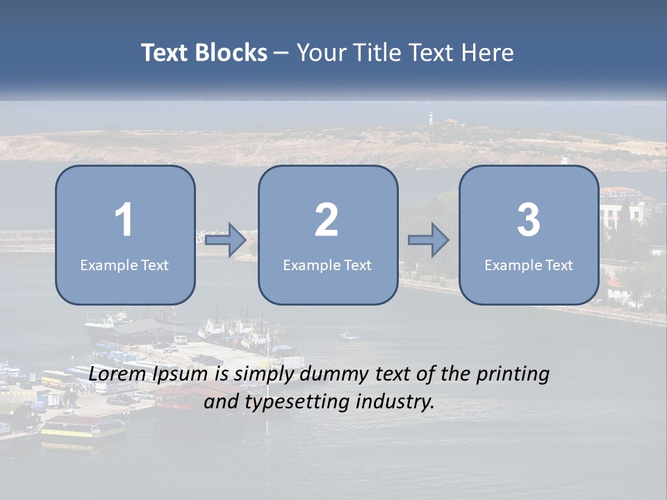 Yachting Ship Holiday PowerPoint Template