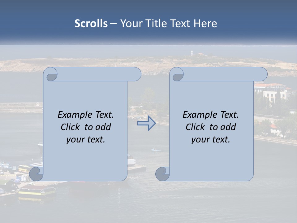 Yachting Ship Holiday PowerPoint Template