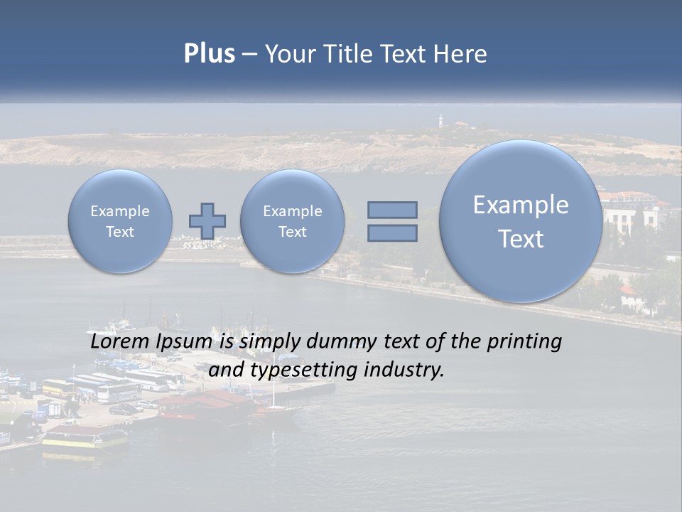 Yachting Ship Holiday PowerPoint Template