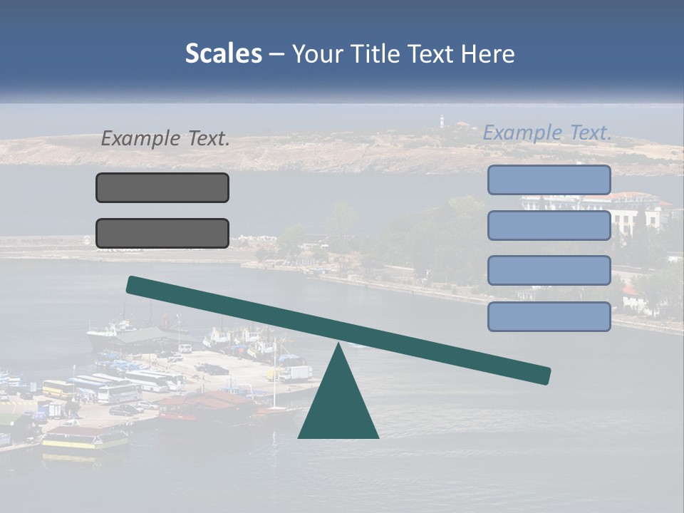 Yachting Ship Holiday PowerPoint Template