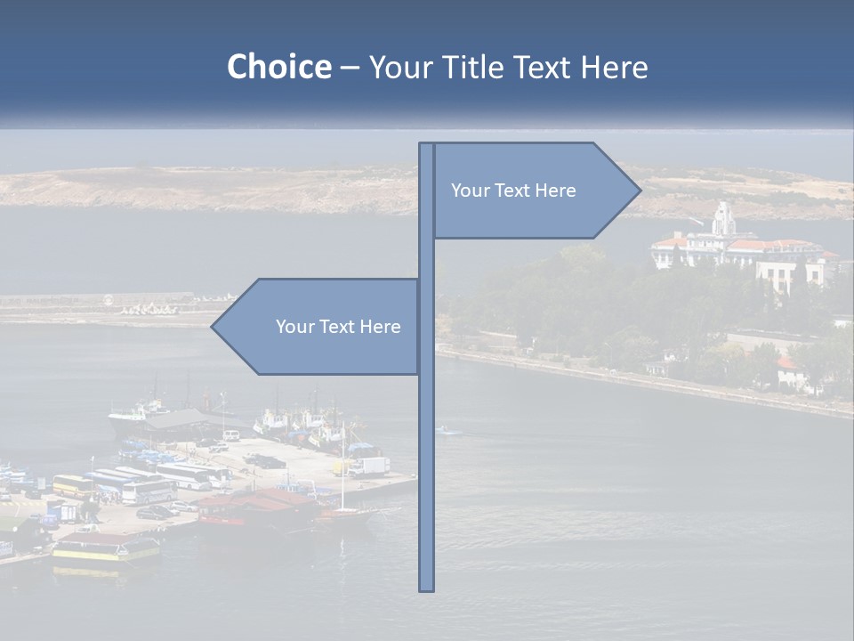 Yachting Ship Holiday PowerPoint Template