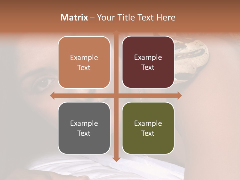 Female Women Youthful PowerPoint Template