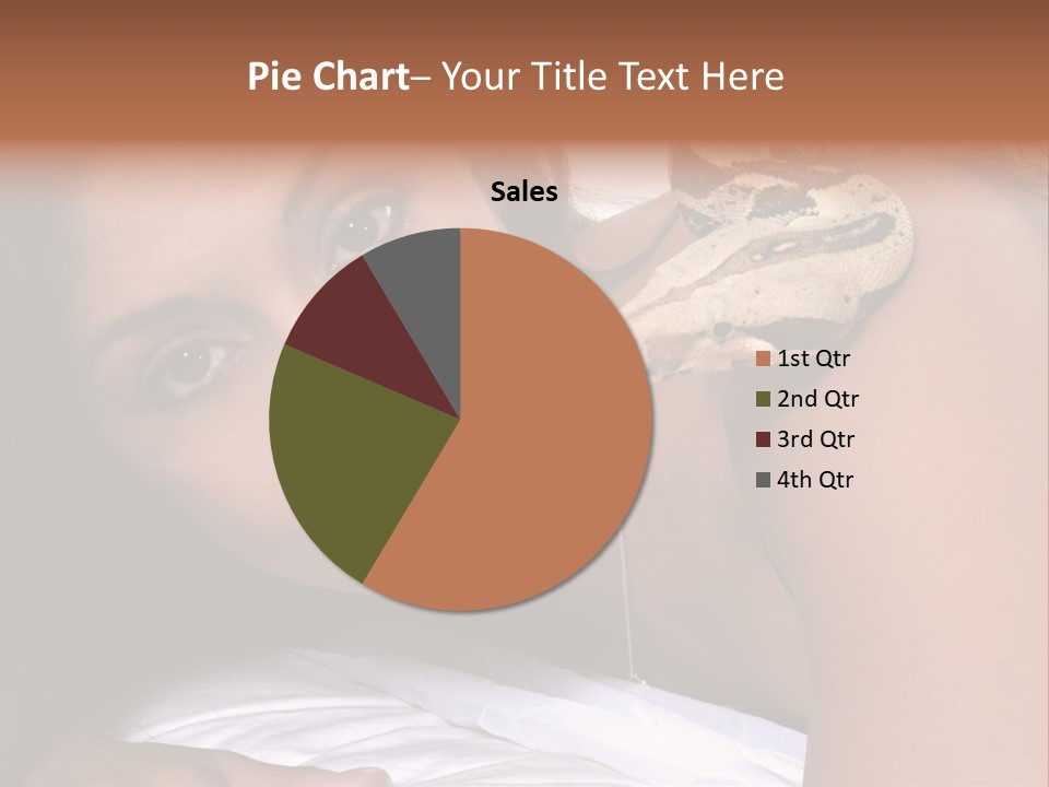 Female Women Youthful PowerPoint Template