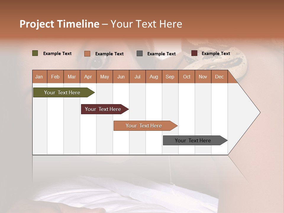 Female Women Youthful PowerPoint Template