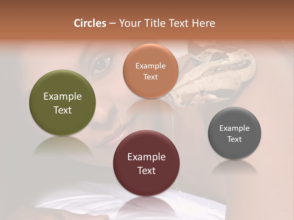 Female Women Youthful PowerPoint Template