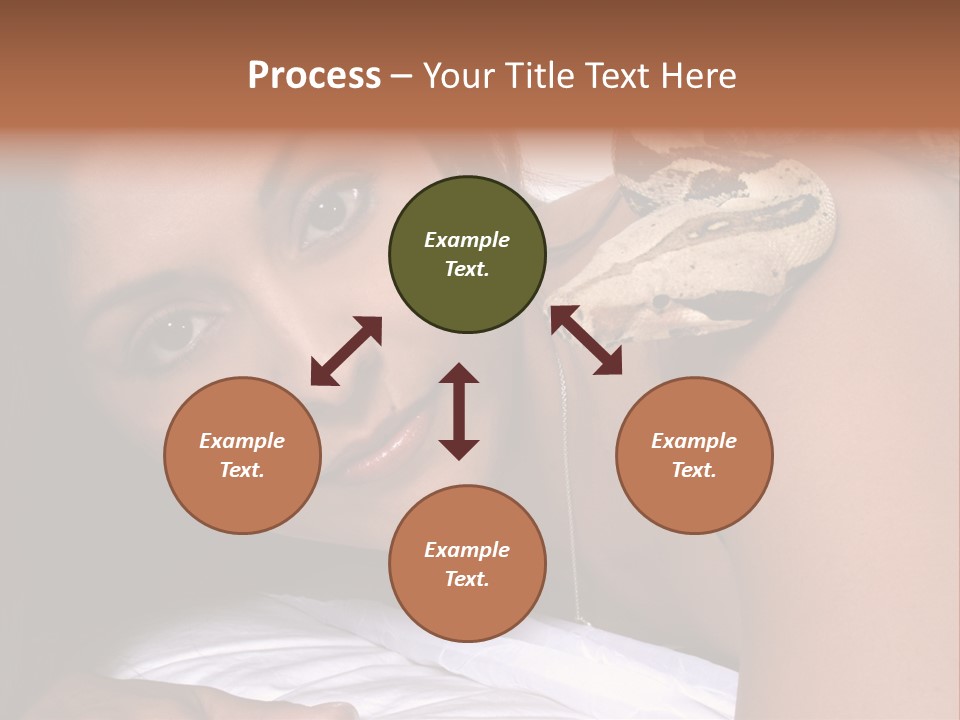 Female Women Youthful PowerPoint Template